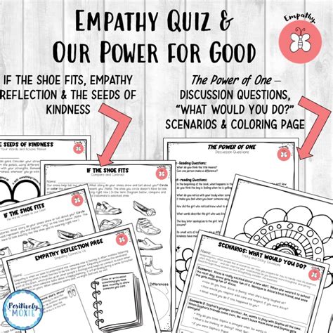 Empathy Quiz And Activities For Students Teaching Resources