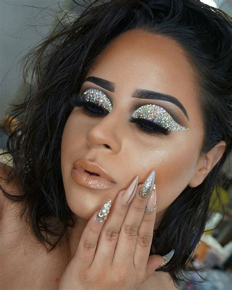 Stunning Makeup Glitter Amazing Copper Eye Makeup Makeup Full
