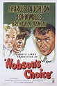 Hobson’s Choice ***** (1954, Charles Laughton, John Mills, Brenda de ...