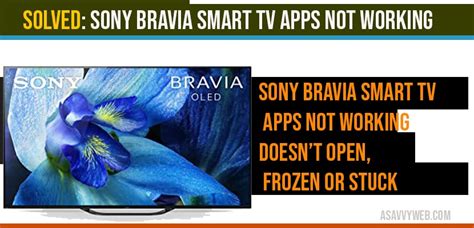 Android tv is at the core of the new shield android tv device, delivering great new experiences on much bigger screens. Solved: Sony Bravia Smart tv Apps not working doesn't open ...