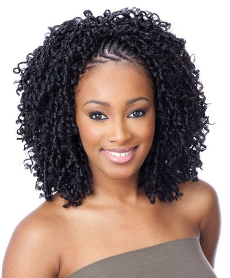 Curls Wred Ombre Weave Cornrows With Yarn Tread Wraps Hairloks By