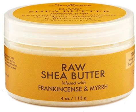 Shea Moisture Raw Shea Butter Infused With Frankincense Myrrh Oz