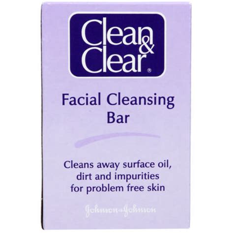 Clean And Clear Bar Soap Facial Cleansing 75g Clicks