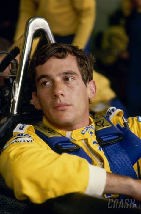 Ayrton Senna F1 Driver Crash