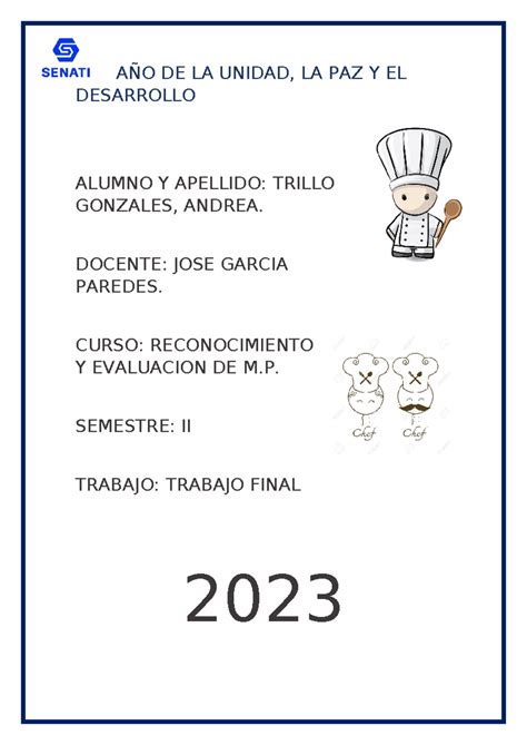 A O De La Unidad Senati Andrea Lilibeth Tg A O De La Unidad La Paz Y