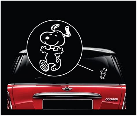 You Choose Snoopyvinyl Decal Sticker Car Window Wall 4 Black Or