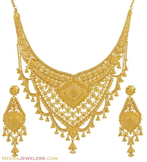 We did not find results for: Indian Gold Necklace Set - StGo9716 - Gold necklace and ...