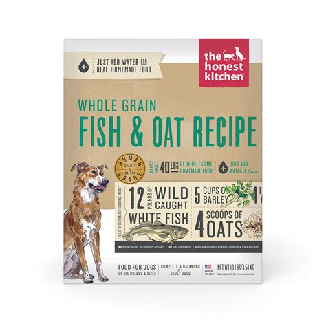 See the best & latest honest kitchen dog food coupon on iscoupon.com. The Honest Kitchen Dehydrated Whole Grain Fish & Oats ...