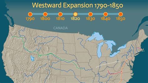 Westward Expansion 17901850 Interactive Map Pbs Learningmedia