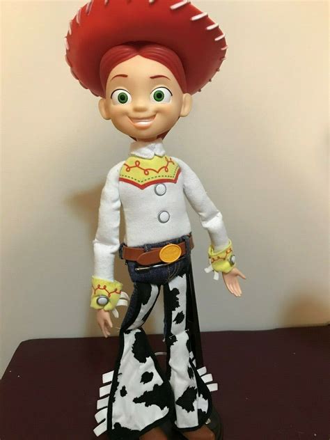 Disney Pixar Toy Story Jessie Doll Thinkway Talking Pull String 14” Values Mavin
