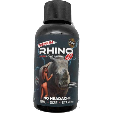 Rhino 69 200k Premium Sexual Enhancement Drink Bottle Rhino Platinum 7