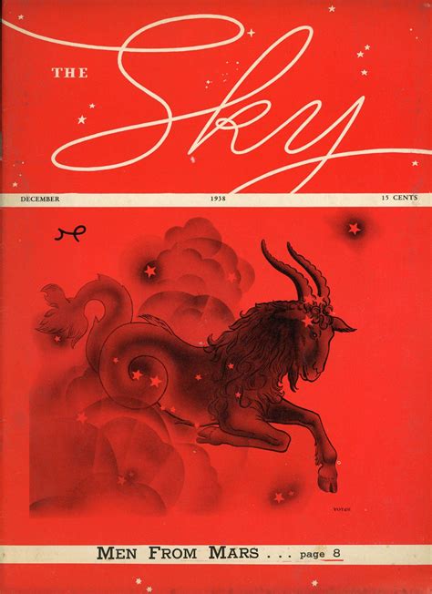 Sky Magazine Of Cosmic News The December 1938