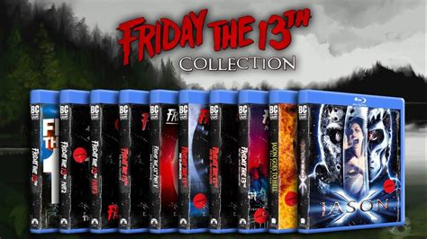 Friday The 13th Complete Blu Ray Collection Individual Covers Youtube