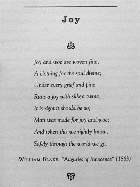 William Blake Joy Poetry Words Literary Quotes Poem Quotes