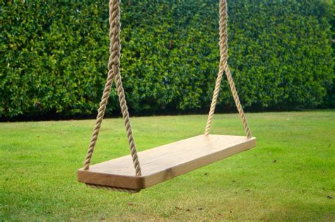 Engraved Oak Double Swing For Gardens Mmss