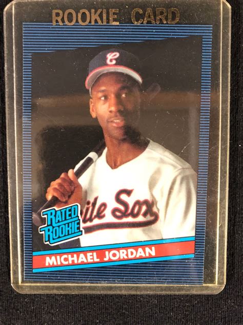 Michael Jordan Baseball Card Michael Jordan S First White Sox
