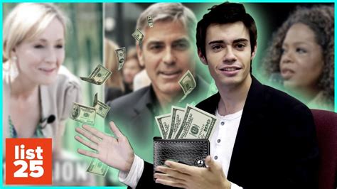 25 richest celebrities with the highest net worth