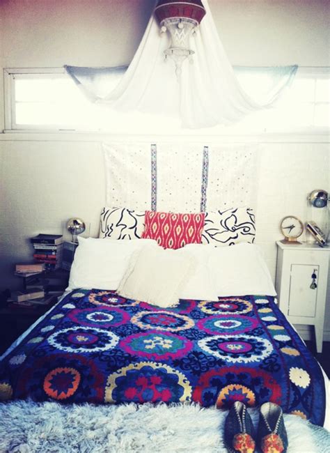 Bright Bohemian Bohemian Style Bedding Bohemian Bedroom Design