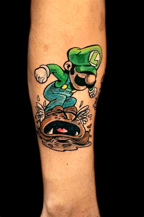 Mario And Luigi Tattoo Ideas Photos