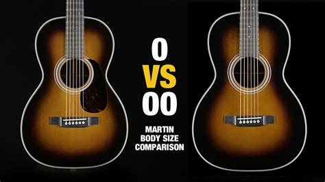 0 Vs 00 Martin Body Size Comparison Youtube