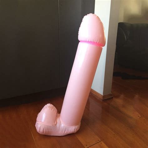 Pc Cm Skin Color Inflatable Blow Up Willy Penis Hen Stag Night Party Decoration Novelty Joke