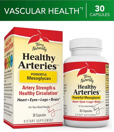 Terry Naturally Healthy Arteries 50 Mg Mesoglycan 30 Capsules