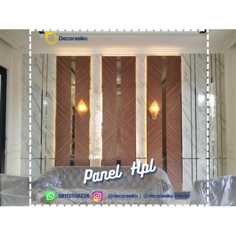 Jual Dc Wall Hpl Panel Dinding Hpl Headboard Hpl Custom Kab