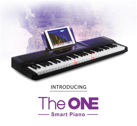 The One Smart Piano And Light Keyboard Indiegogo