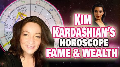 Astrology Of Beauty Fame And Wealth Kim Kardashians Horoscope And Birth Chart Analysis Youtube