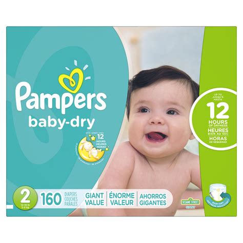 Pampers Baby Dry Diapers Giant Pack Walmart Canada