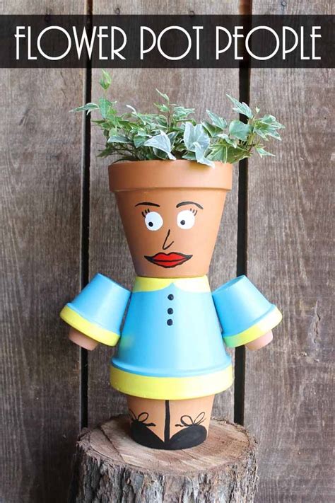 Flower Pot People Create These For Your Garden Flower