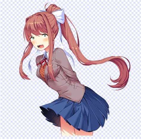 A Very Scared Monika 💚🎶 Who Would Do This To Her Ddlc
