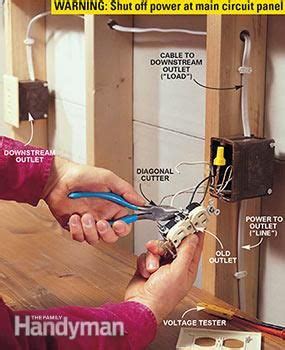 Now plug in your circuit tester. GFCI Plug Receptacle: How to Install GFCI Outlets | Gfci ...