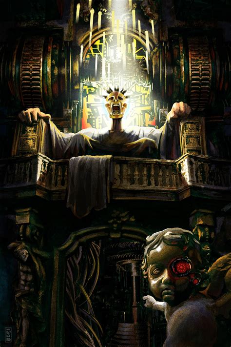 The Golden Throne By Bob Crum On Deviantart Warhammer 40k Artwork