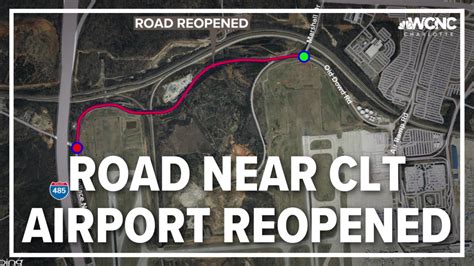 Charlotte Airport Road Reopens After Construction Project