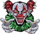 Scary Clown _ Horror Clown_ Clipart Vector Cut_ SVG Eps Ai | Etsy