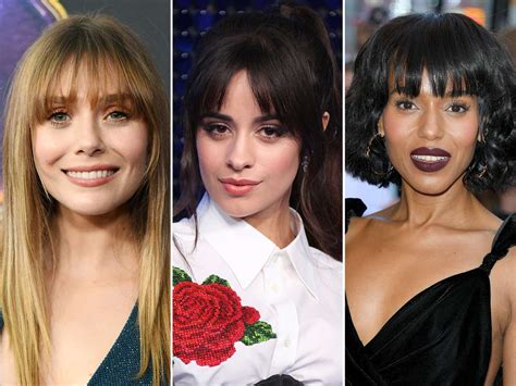 Hairstyles With Bangs A Guide To Every Type Of Bang From Blunt To