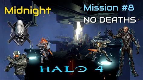 Halo 4 Legendary No Deaths Mission 8 Midnight Legendary Ending