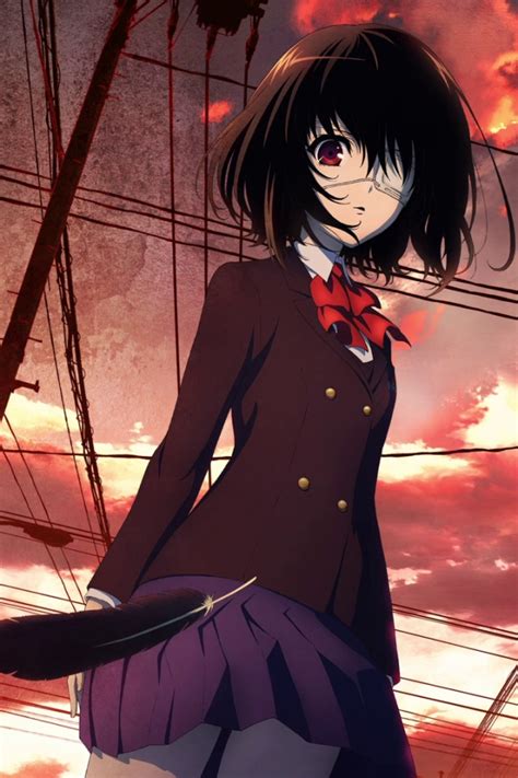 Misaki Un Autre Anime Fond D Cran Misaki Mei X Wallpapertip