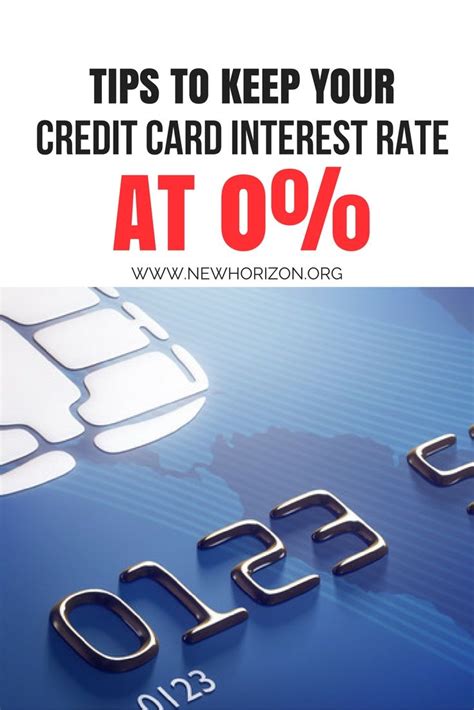 Helps to separate your personal and business purchases. Tips To Keep Your Credit Card Interest Rate At 0% | Credit card, Small business credit cards ...