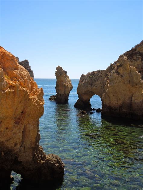 To Europe With Kids The Beautiful Cliffs Of Lagos Portugal