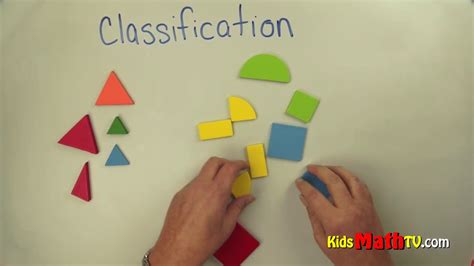Math Classification Of Objects And Shapes Exercise For Children