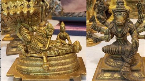 Antique Brass God Statues Youtube