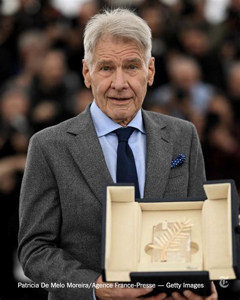 The New York Times On Twitter Harrison Ford Was Presented With An