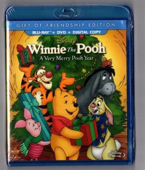 Winnie The Pooh A Very Merry Pooh Year Blu Raydvd Digital Copy