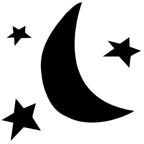 Download High Quality Moon Clipart Black And White