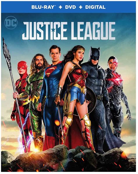 Justice League 4k Blu Ray And Dvd Release Details Seat42f