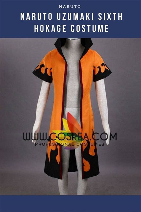 Naruto Uzumaki Sixth Hokage Cosplay Jacket Cosplay Jackets Naruto