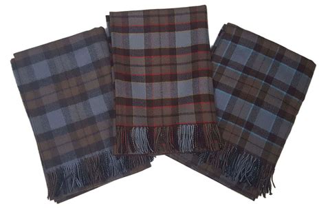 Outlander Premium Tartan Blanket Made With Soft Lambswool