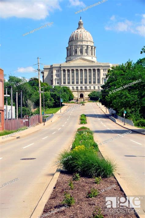 State Capitol Jefferson City Missouri Stock Photo Picture And Rights